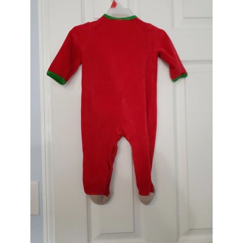Little‎ Me Baby's First Christmas Sleeper One Piece Size 9M